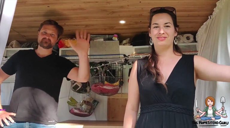 Tour of Converted Van in New Hampshire