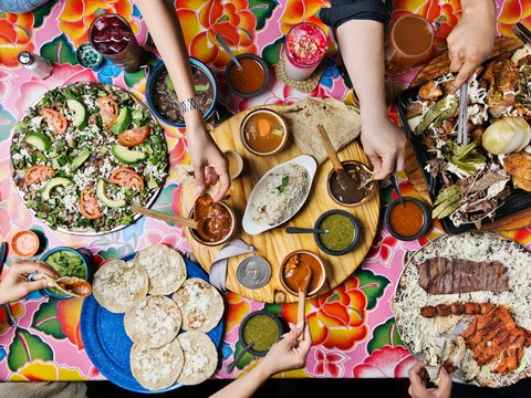 eating with your hands